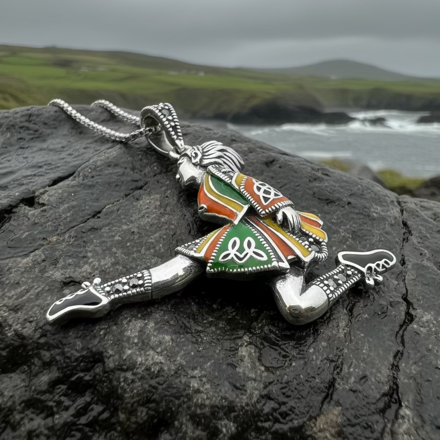 Traditional Irish Dancer Necklace