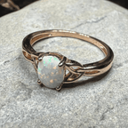 Scottish Mist Celtic Ring - 4 / Sterling Silver