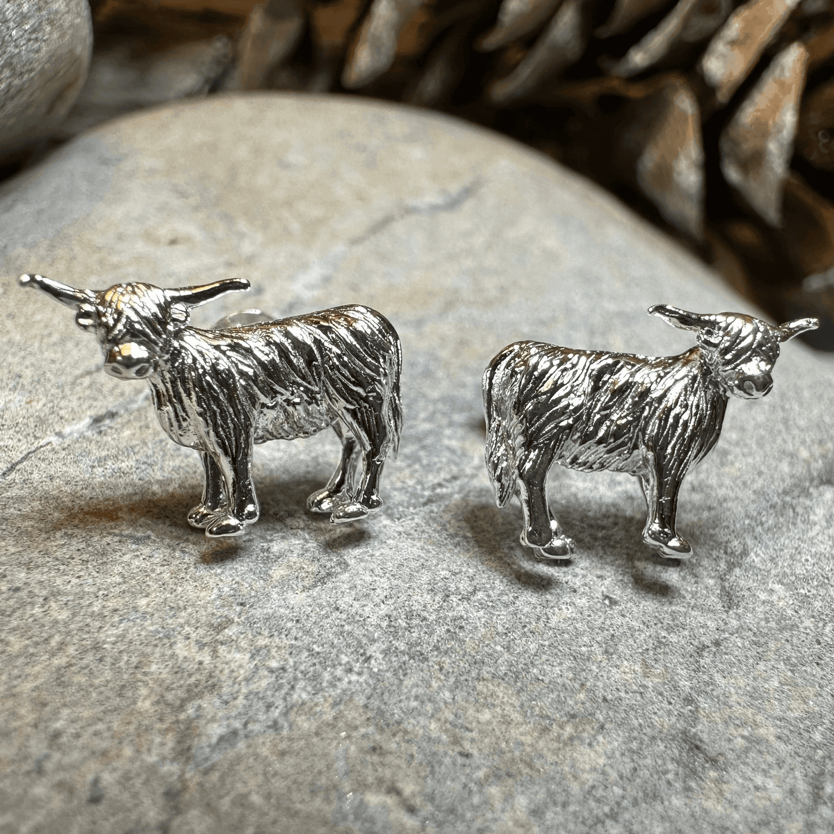 Balmoral Highland Cow Earrings - 