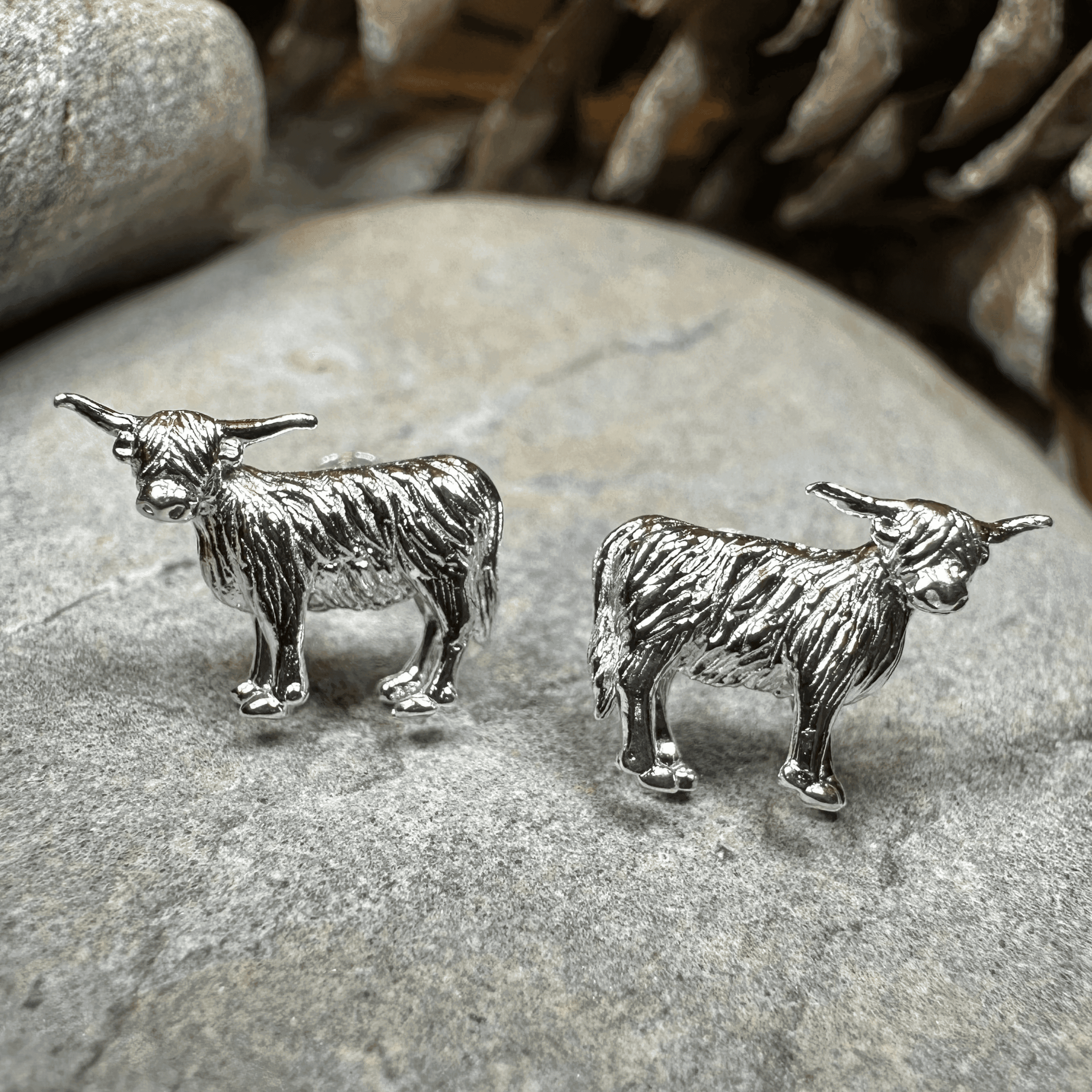 Balmoral Highland Cow Earrings - 