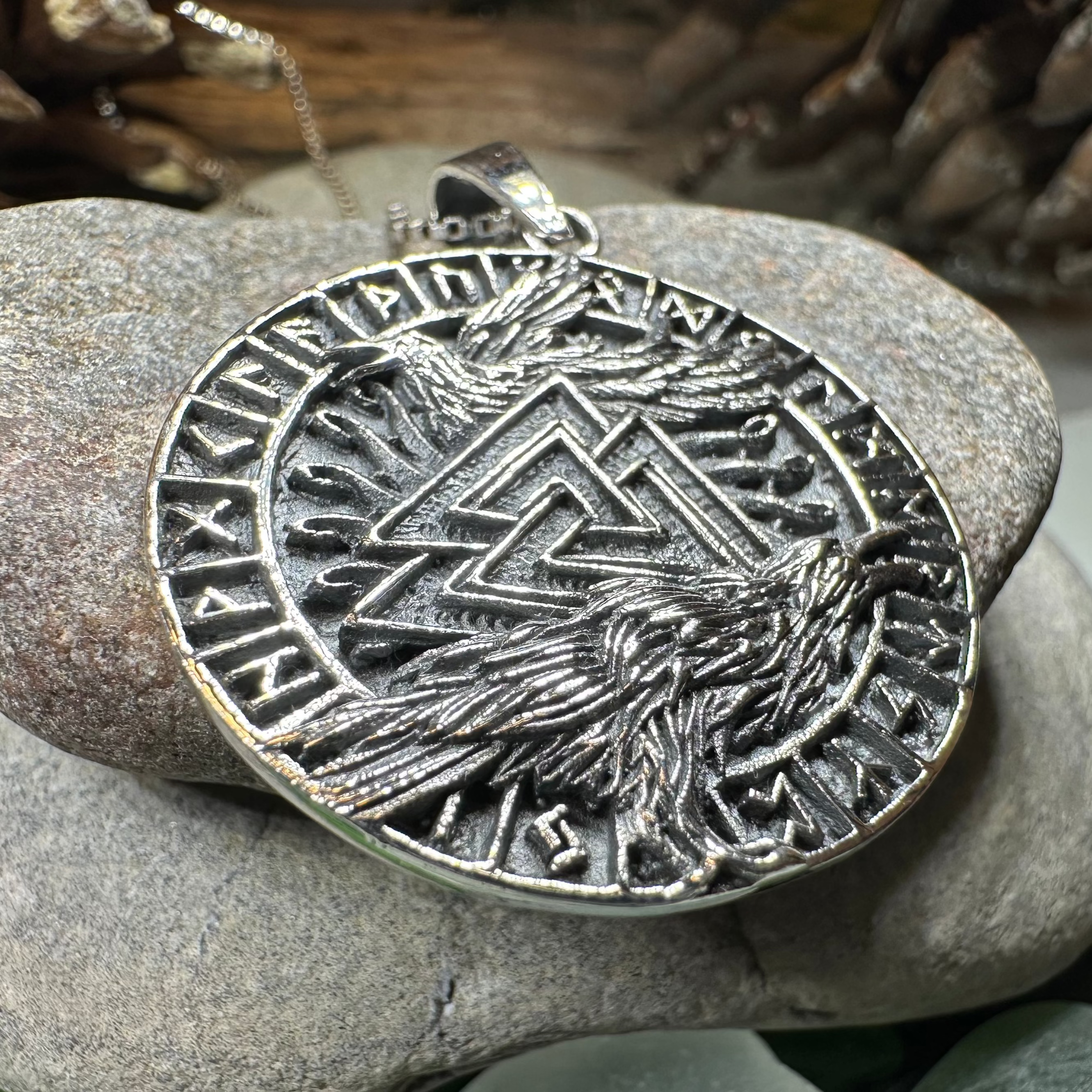 Skorr Raven Necklace