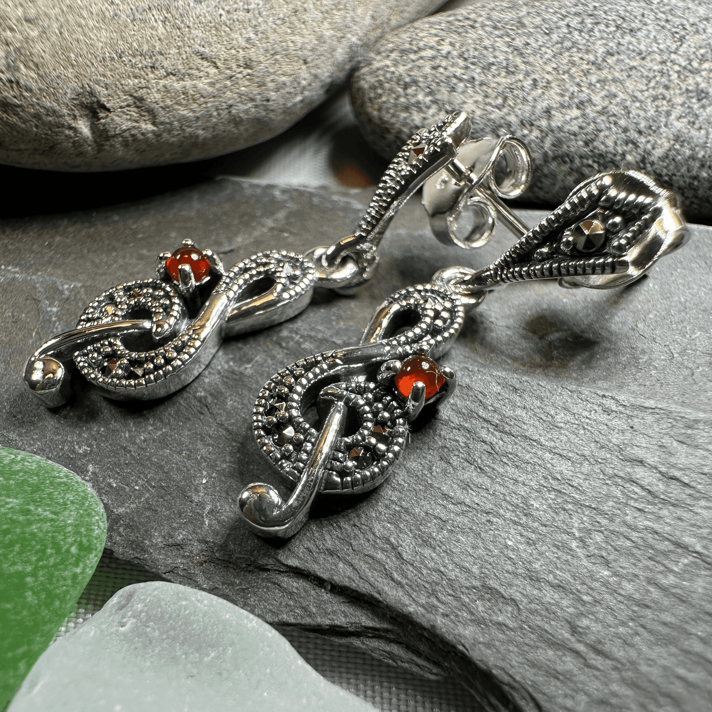 Rhapsody Music Note Earrings - 