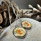 Autumn Nap Fox Earrings