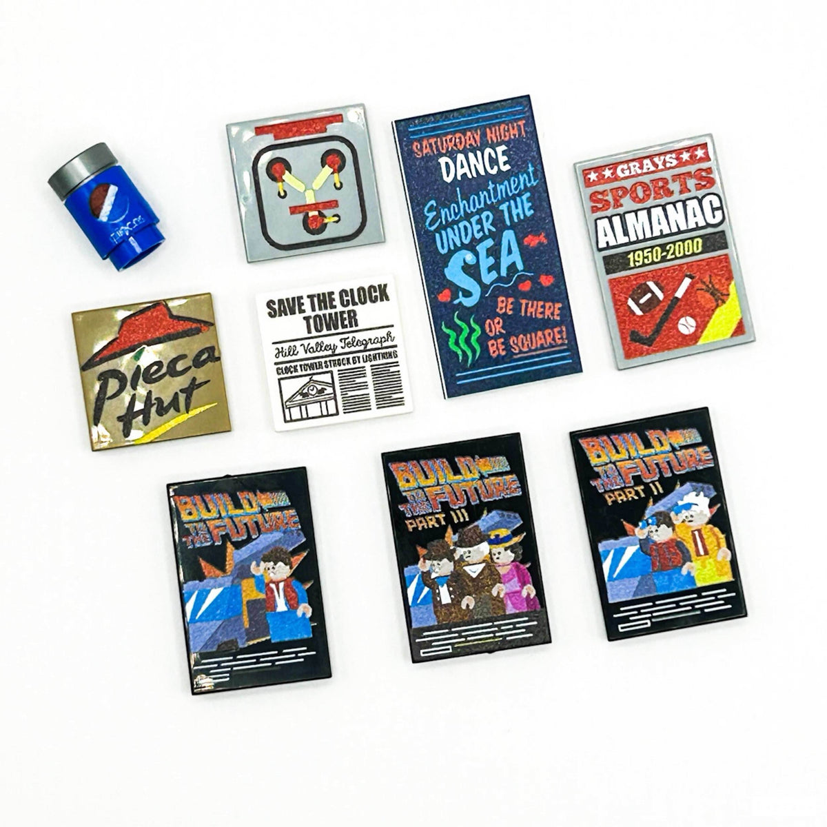 Build to the Future Pack made with LEGO parts - B3 Customs - 