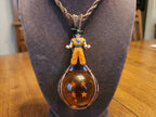 Wire wrapped anime Dragon Ball Z character necklace #5