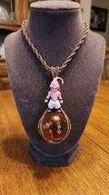 Wire wrapped anime Dragon Ball Z character necklace #5
