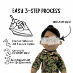 My Hero™ Army Soldier Daddy Doll | Custom Recordable Plush
