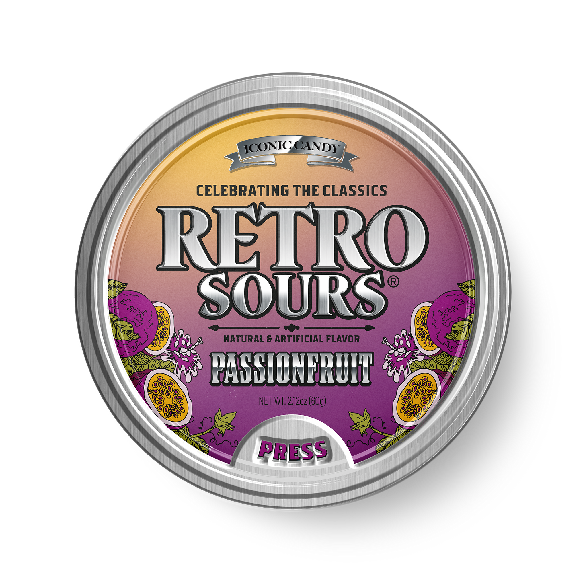 Retro Sours Passionfruit (60g)