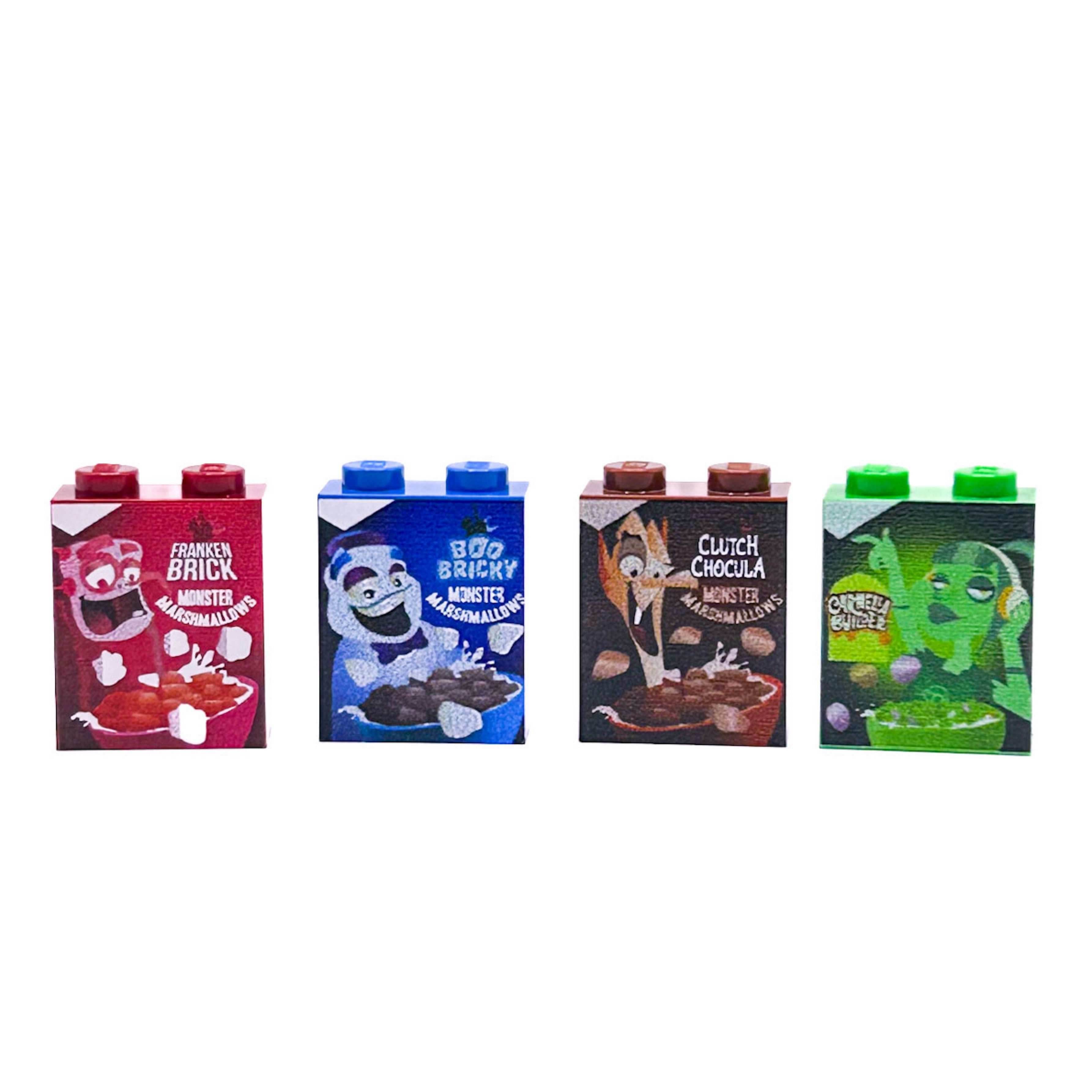 Monster Cereal Collection (Set of 4) - Custom Exclusive Halloween Edition - 