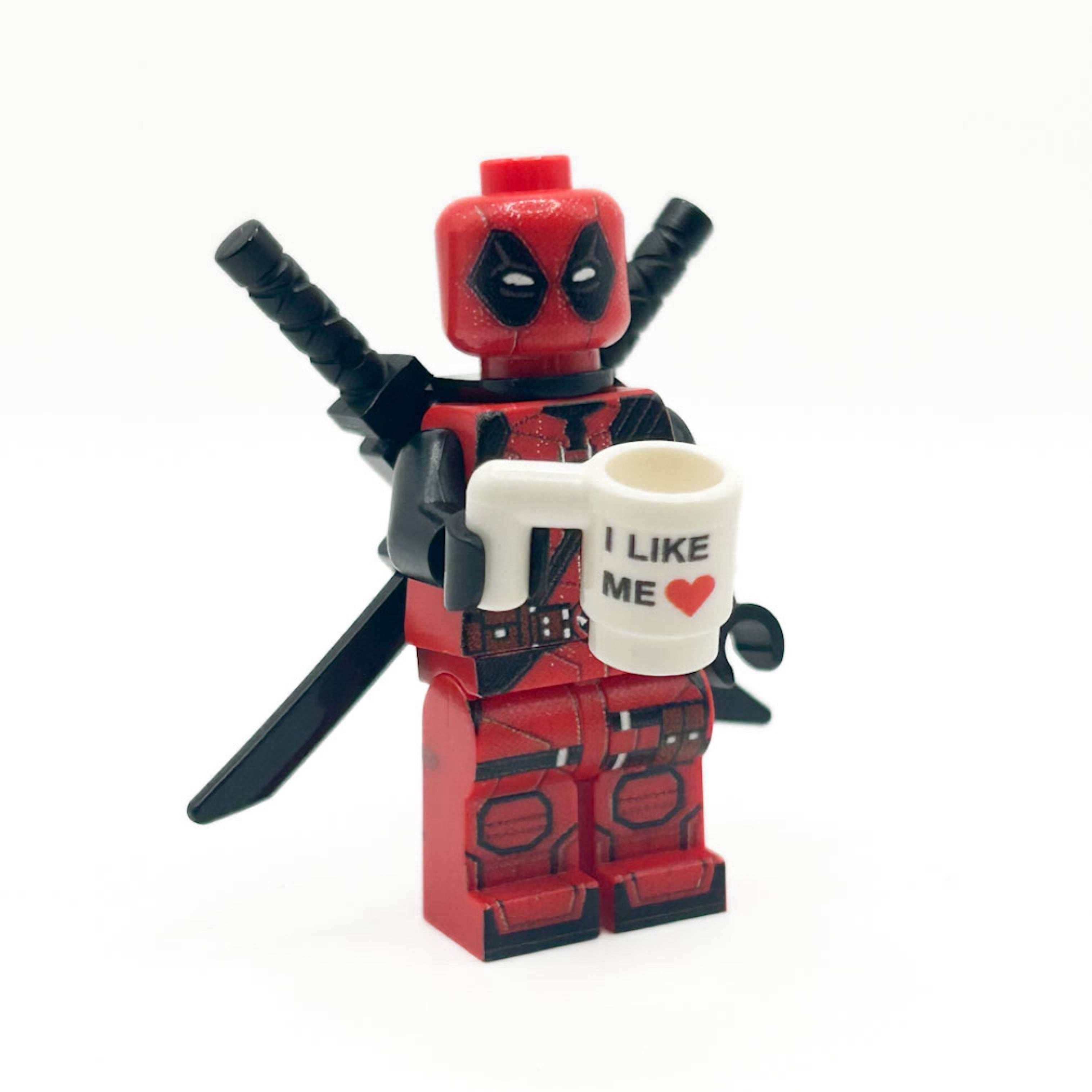 I Like ME Heart Mug (from Deadpool 3) for Minifigs - B3 Customs - 