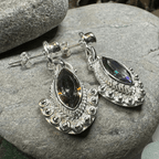 Lesedi Celtic Post Earrings - Moonstone