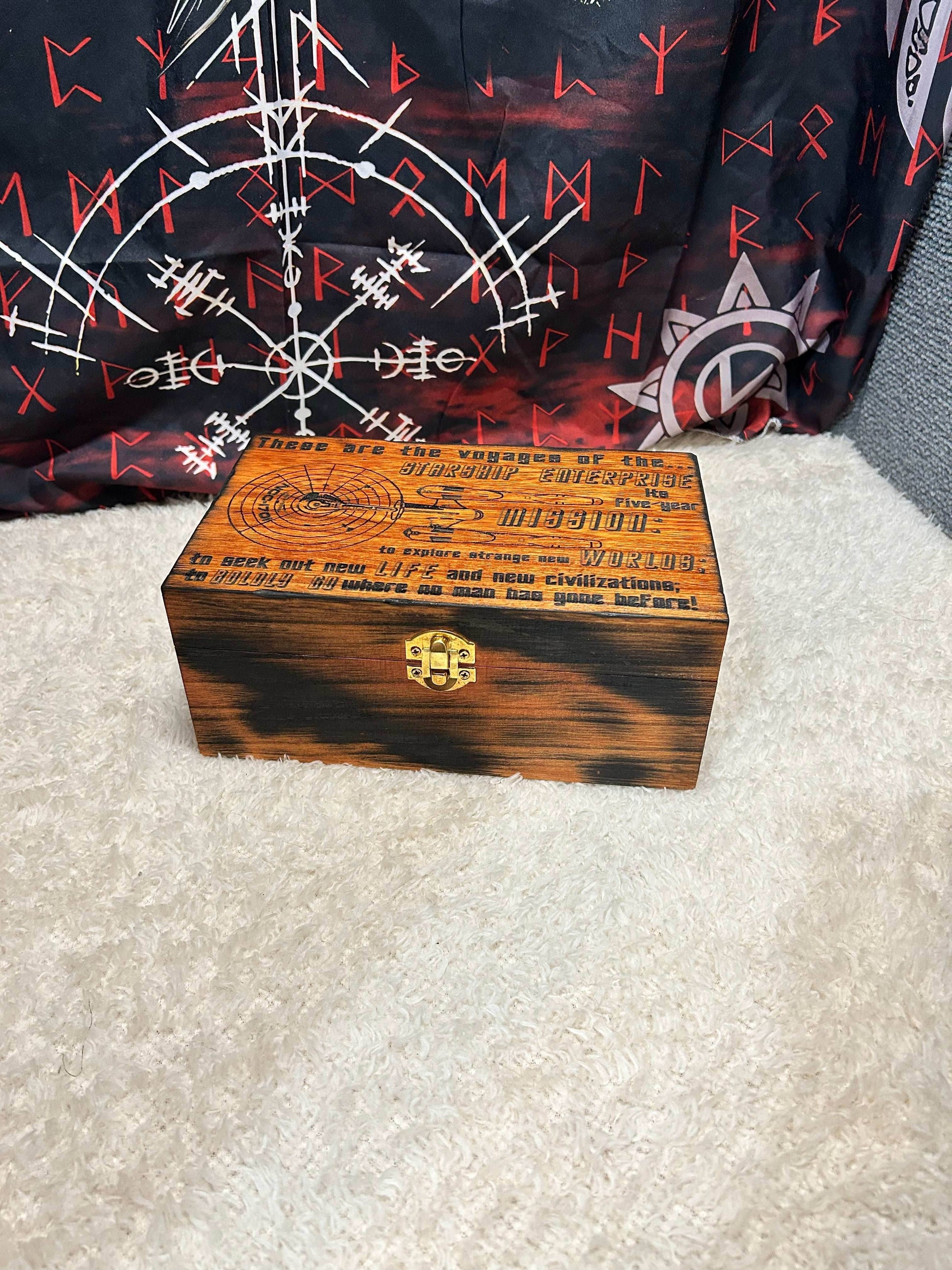 Boldly Go Box - Round edge