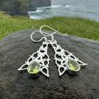 Angeni Trinity Knot Earrings