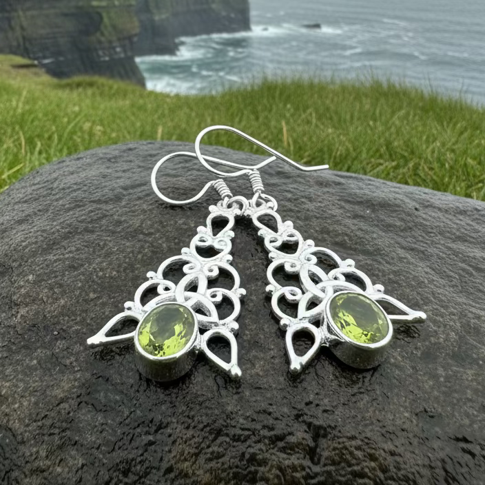 Angeni Trinity Knot Earrings
