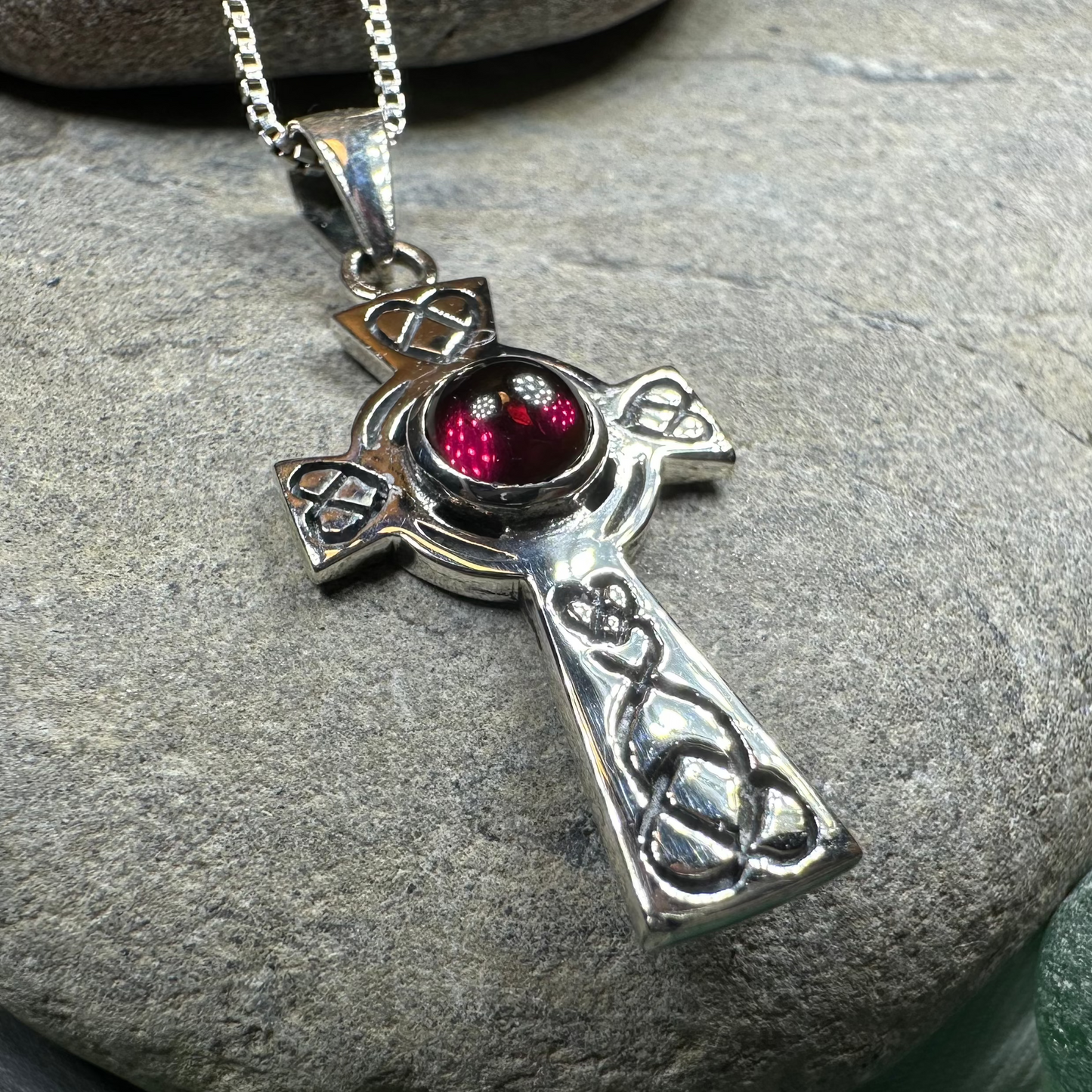 Cecilia Celtic Cross Necklace