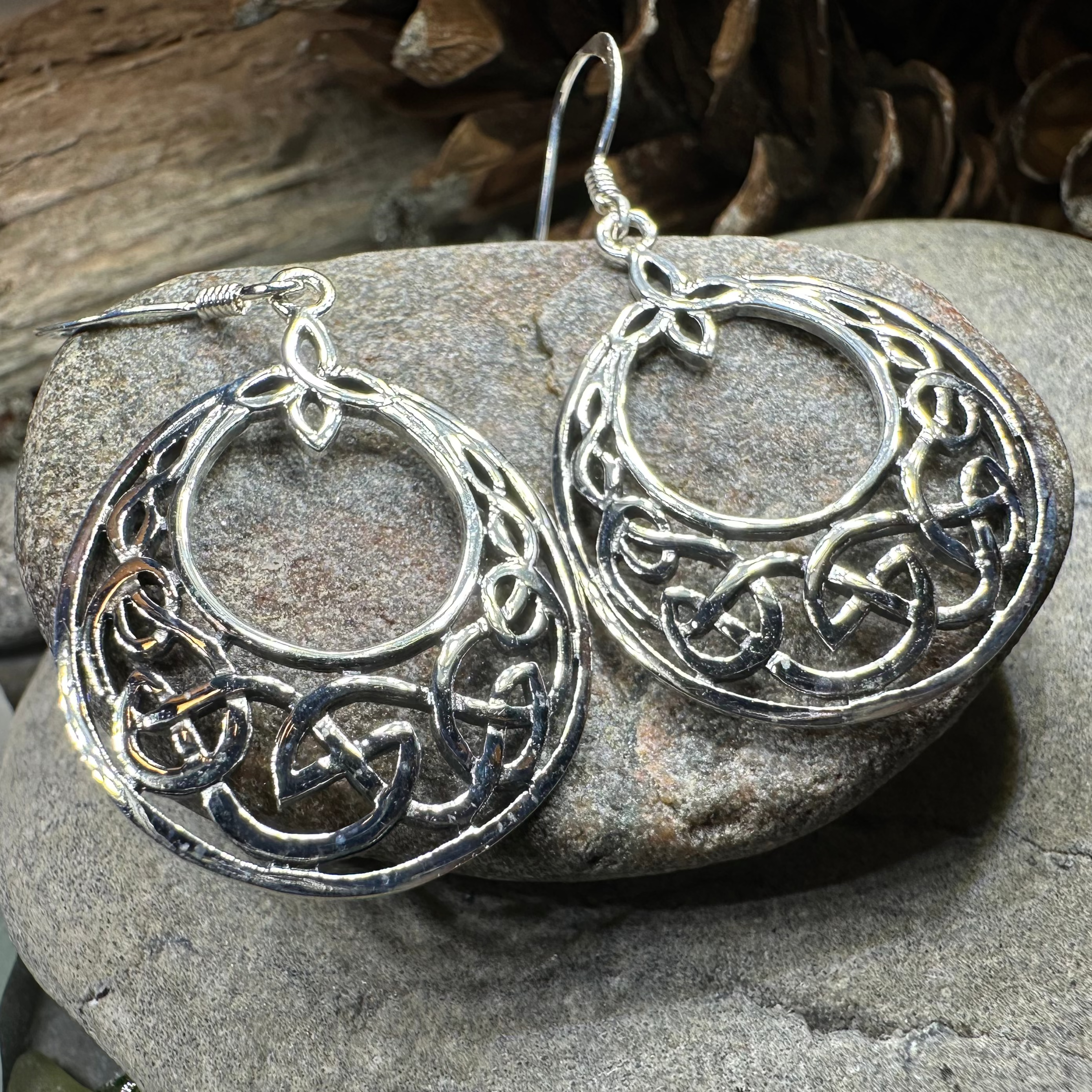 Minerva Celtic Knot Earrings