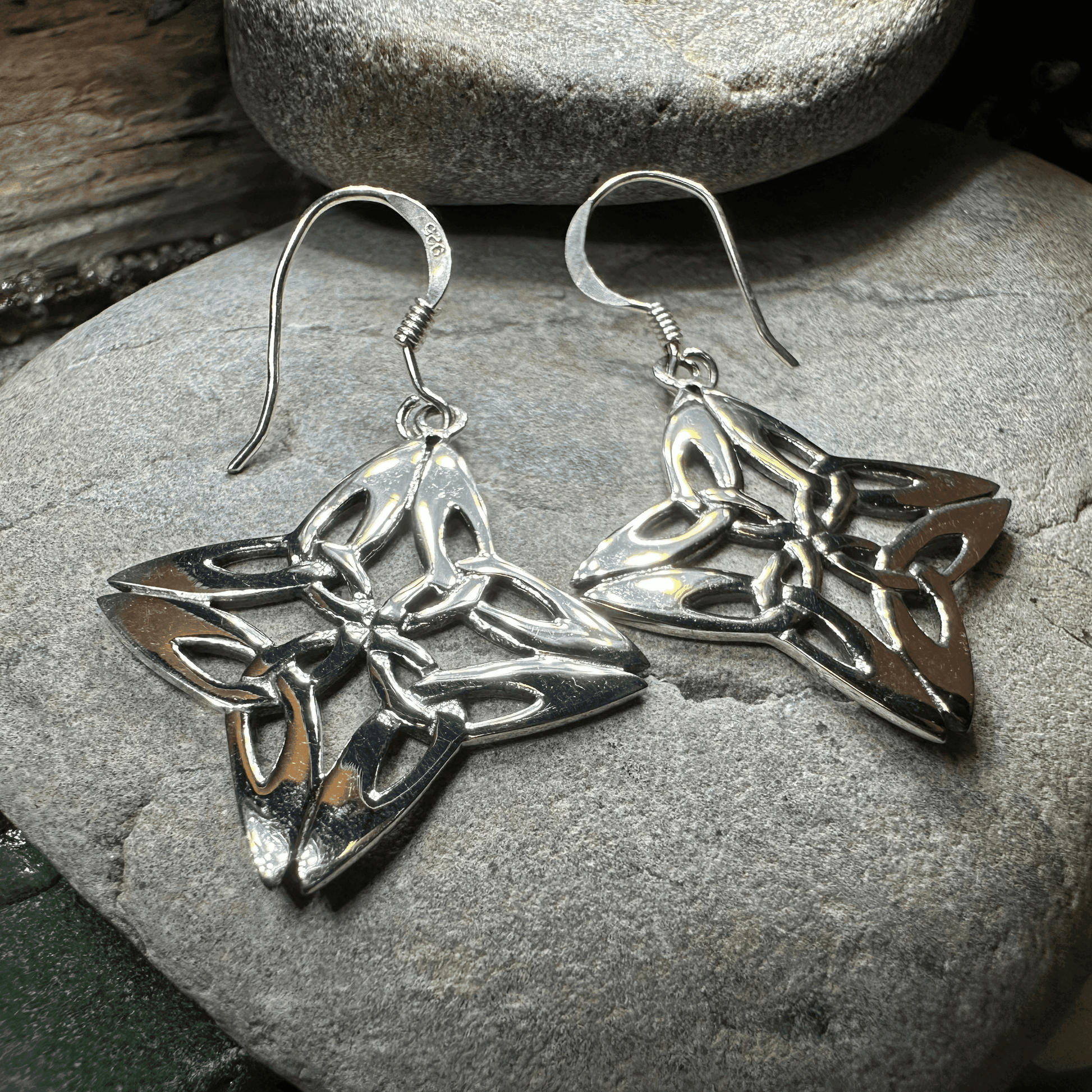 Nymah Trinity Knot Earrings - 
