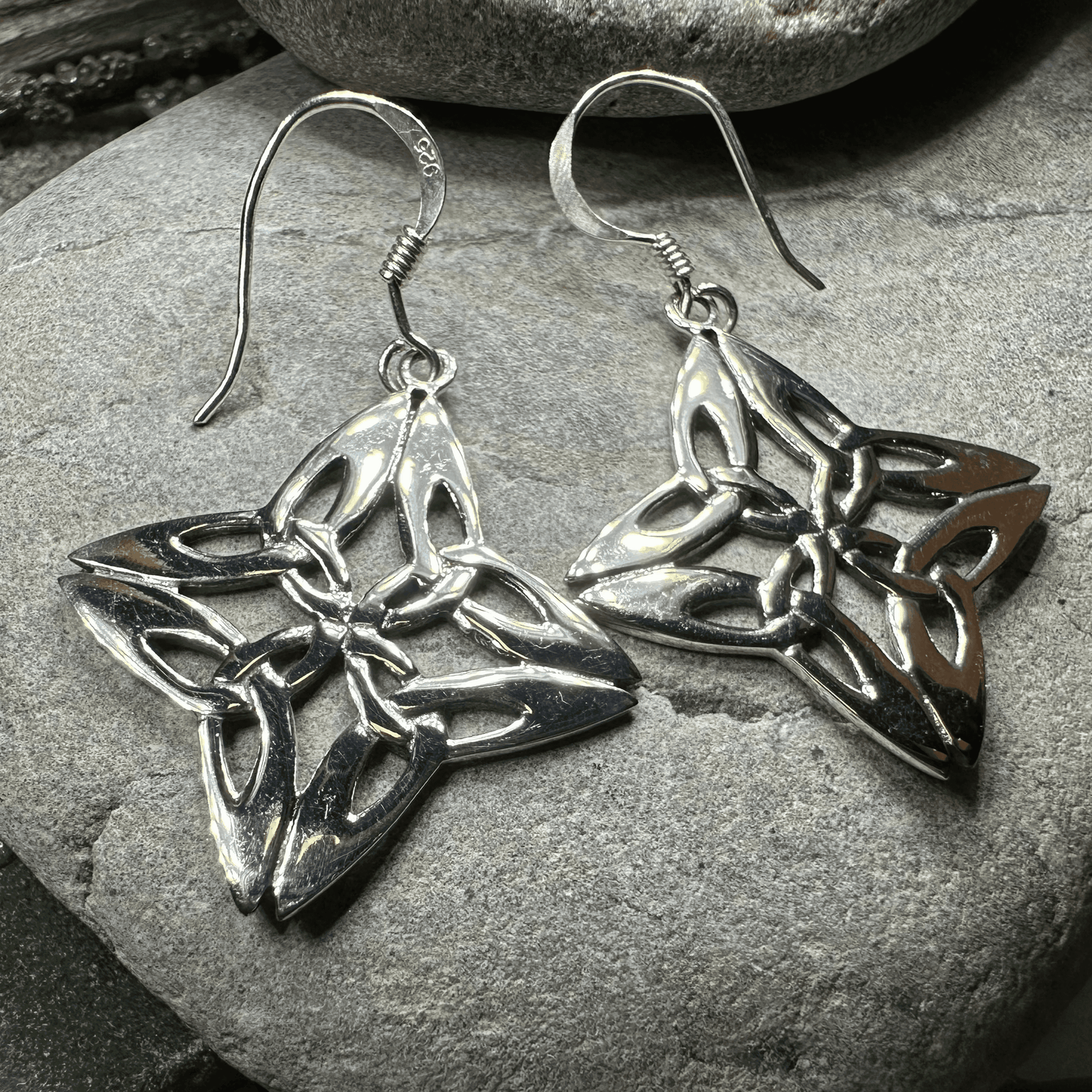 Nymah Trinity Knot Earrings - 