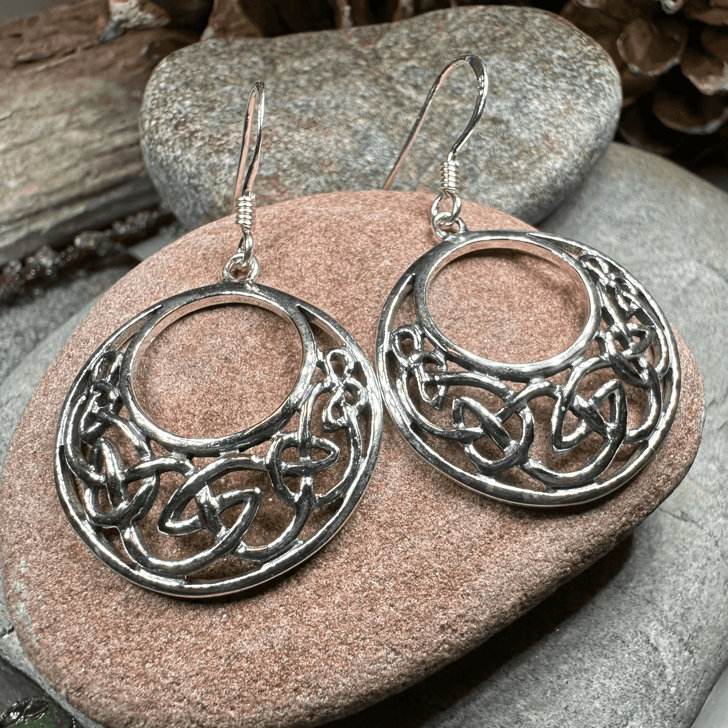 Evanora Celtic Knot Earrings - 