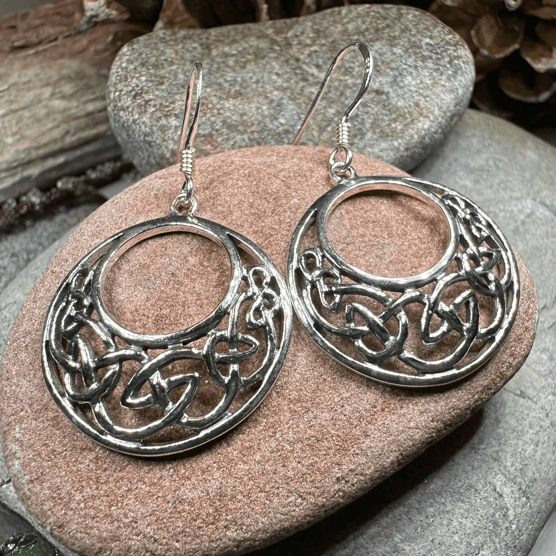 Evanora Celtic Knot Earrings - 