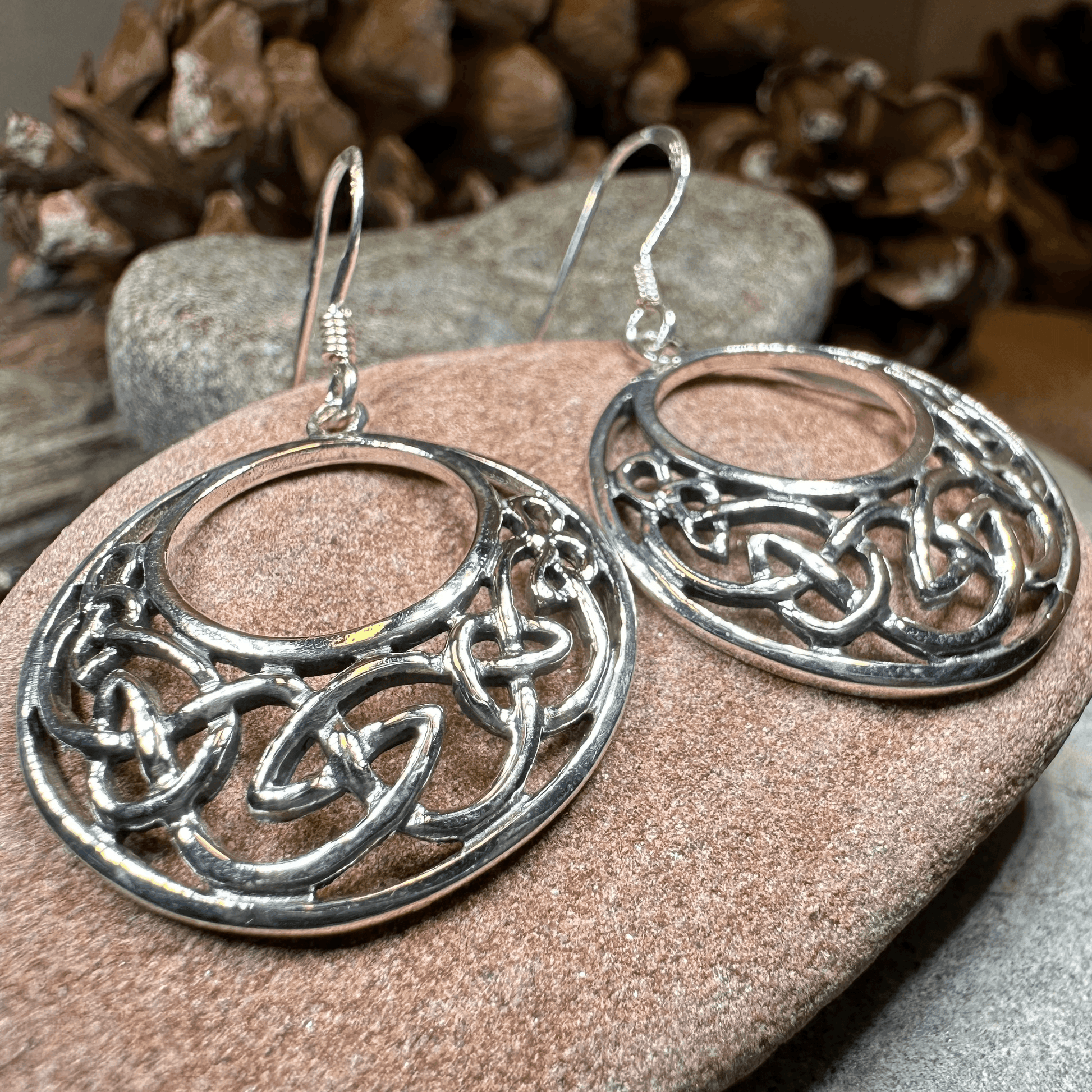 Evanora Celtic Knot Earrings - 
