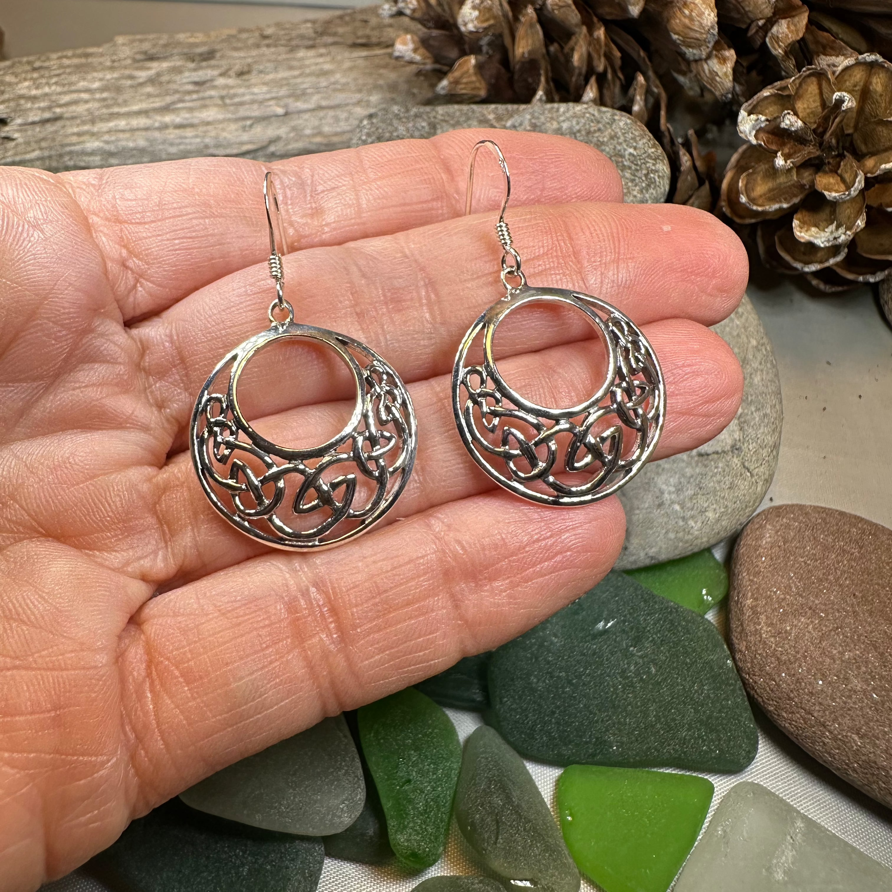Evanora Celtic Knot Earrings