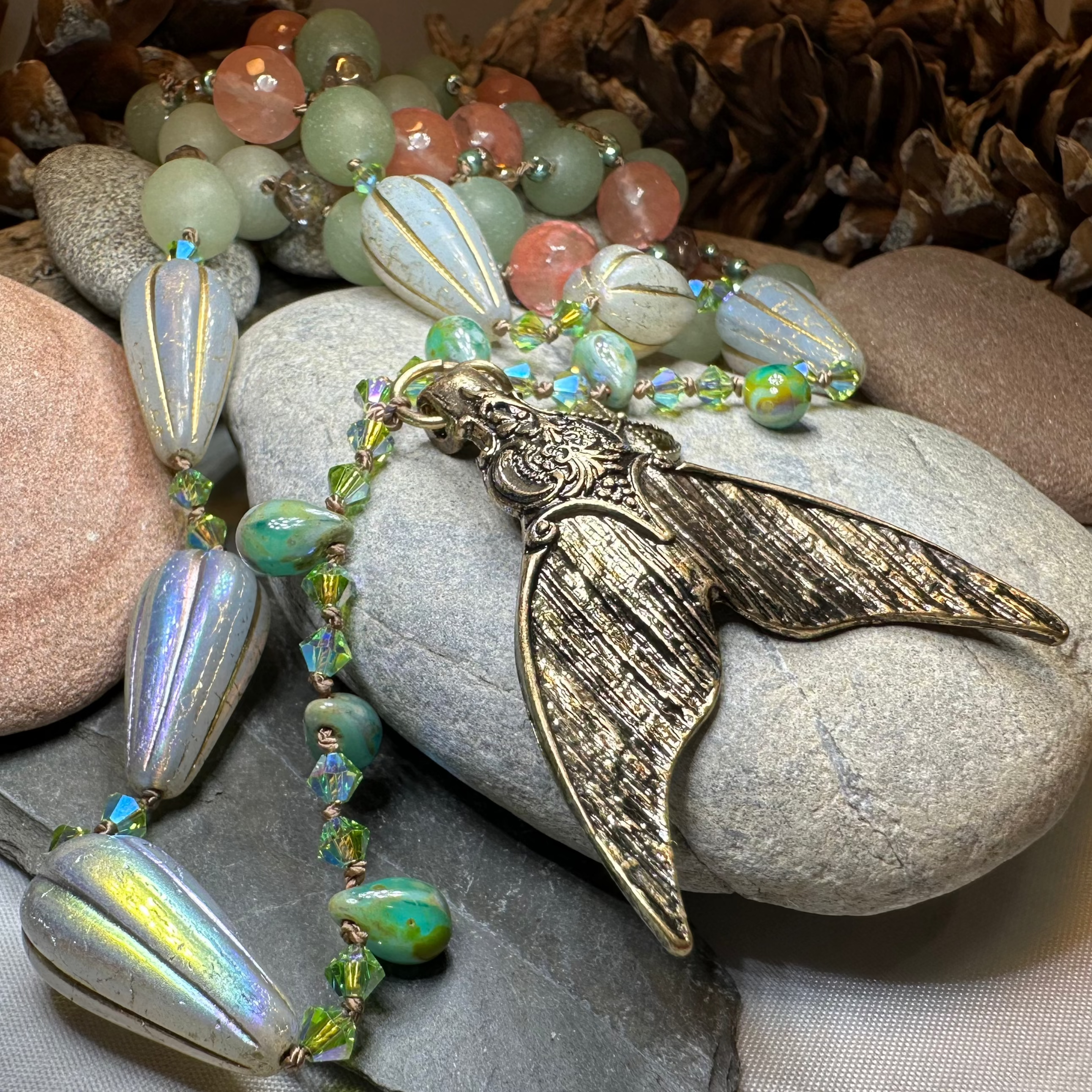 Seasong Mermaid Long Necklace