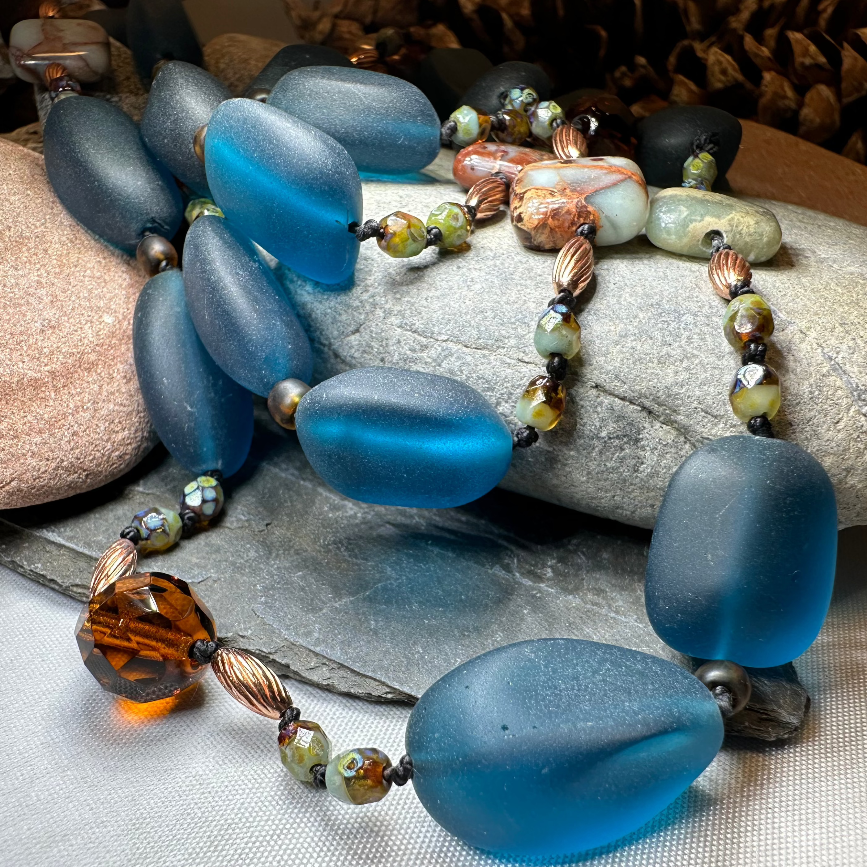 Sicilian Evening Long Necklace