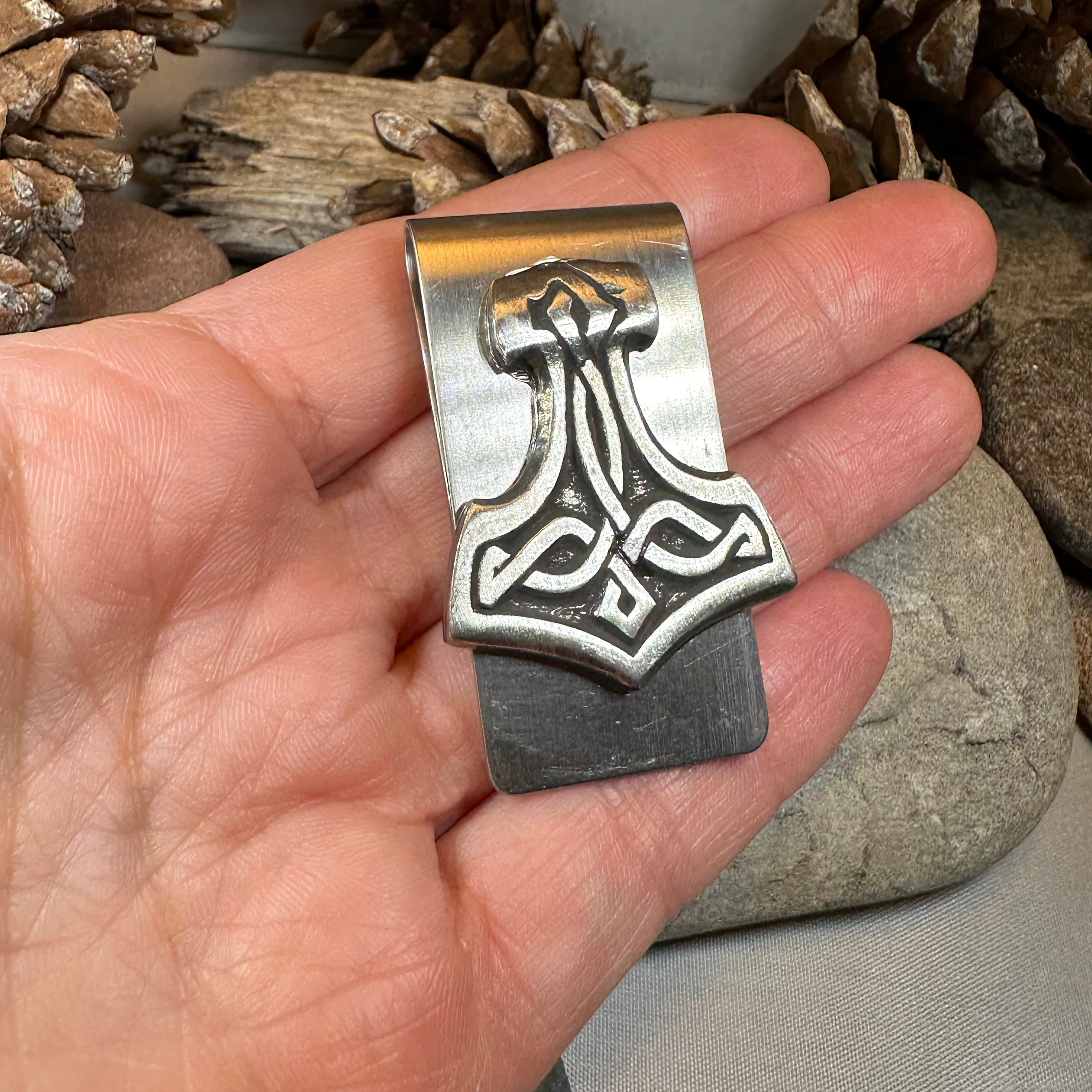 Thor's Hammer Money Clip
