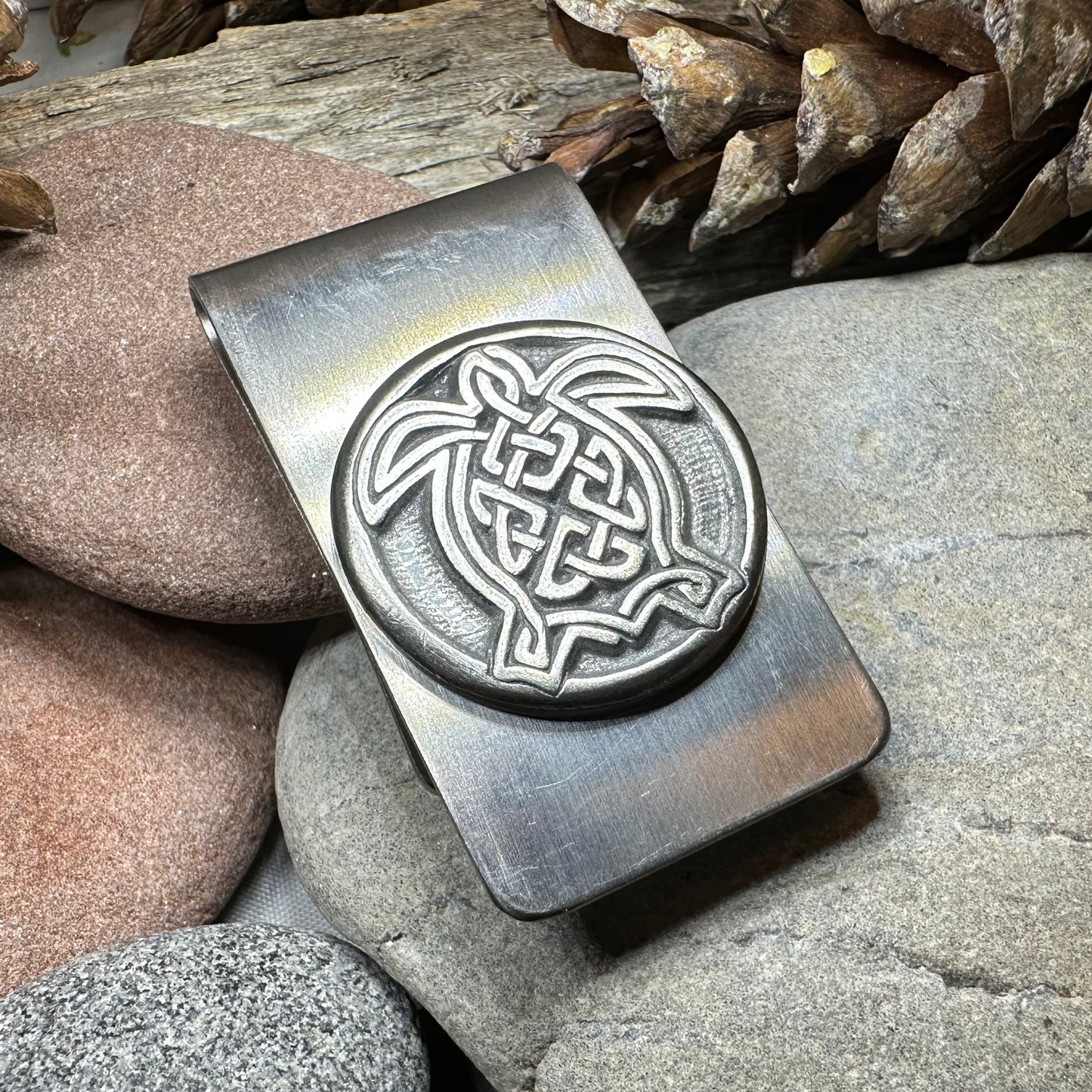 Celtic Turtle Money Clip