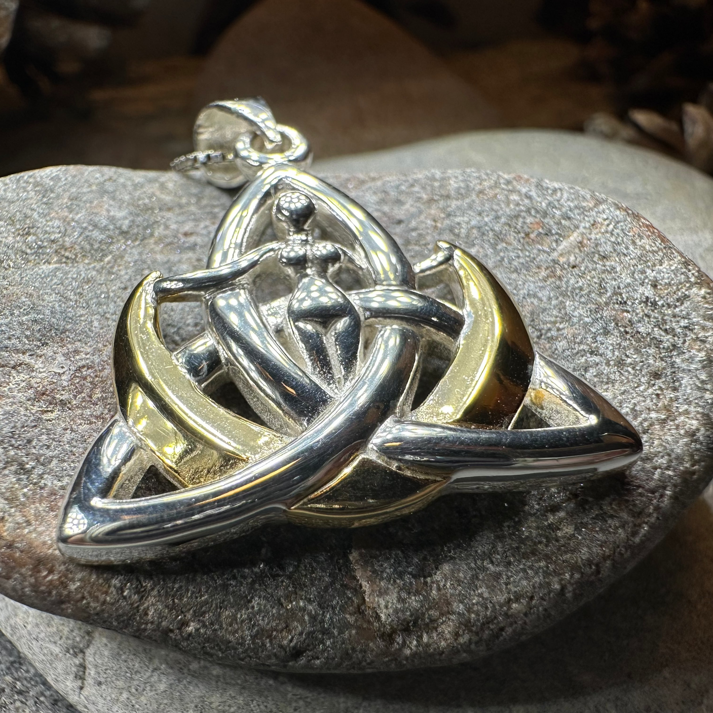 Crescent Moon Goddess Necklace