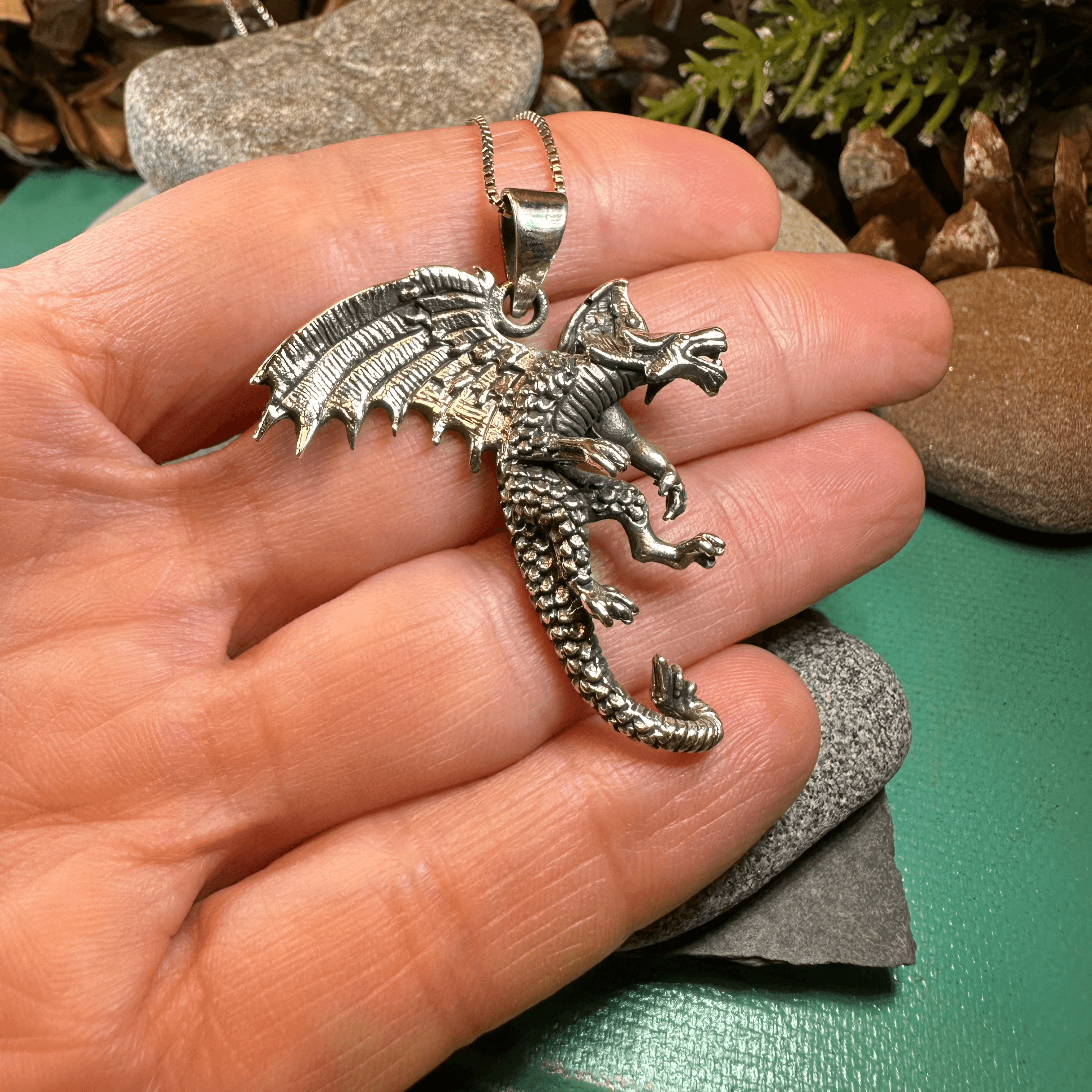 Zee Dragon Necklace - 18