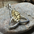 Trinity Knot Sun Necklace