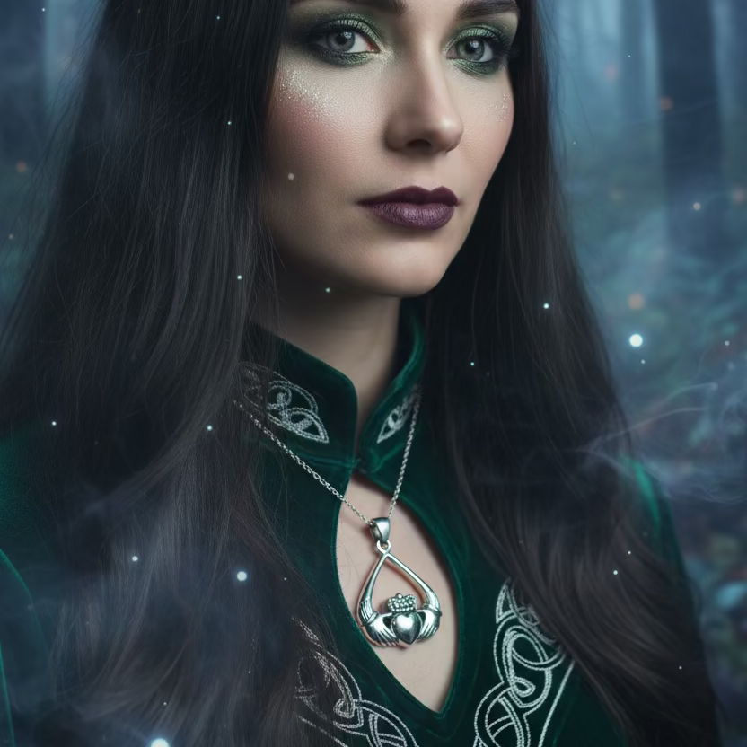 Leandra Claddagh Necklace