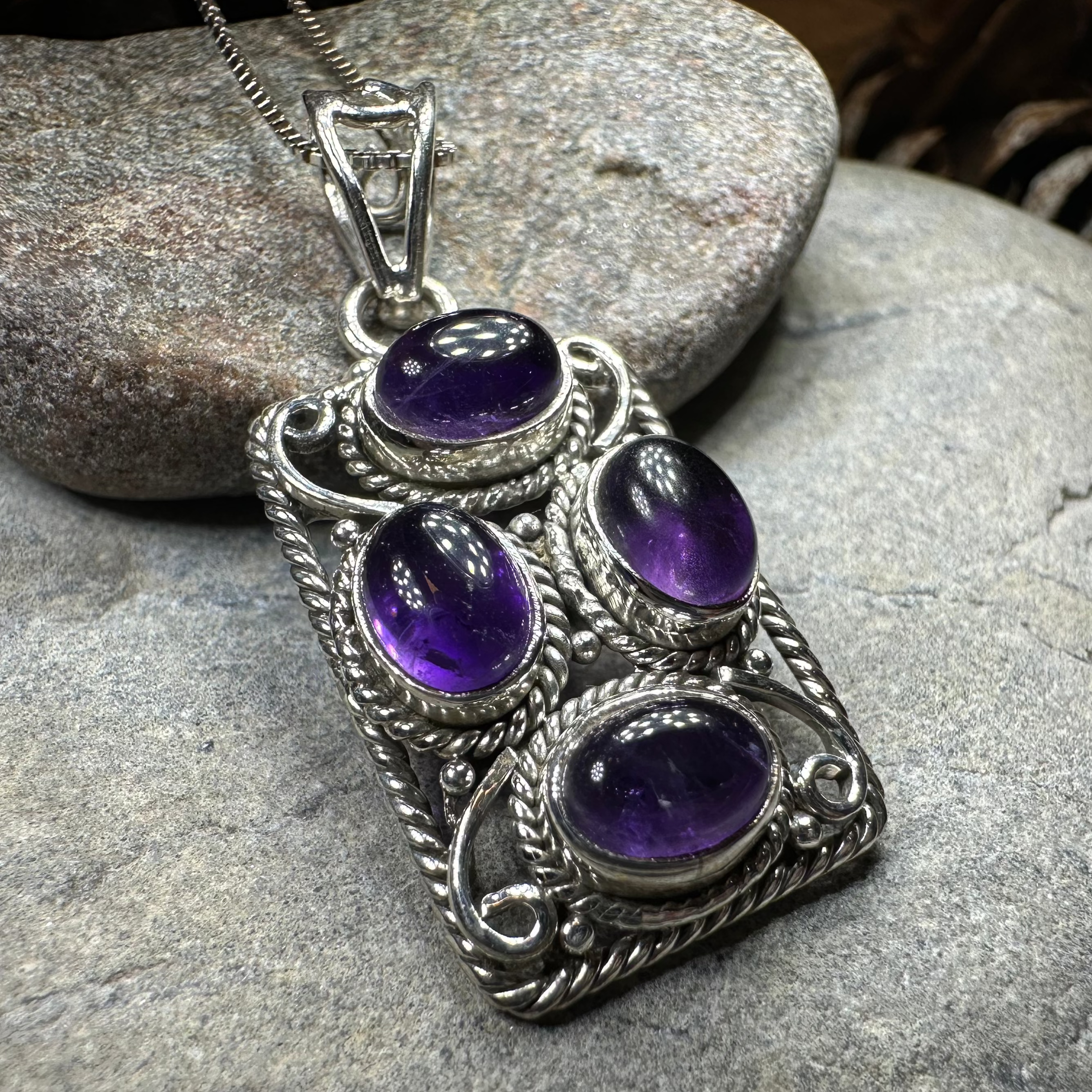 Regent Celtic Amethyst Necklace