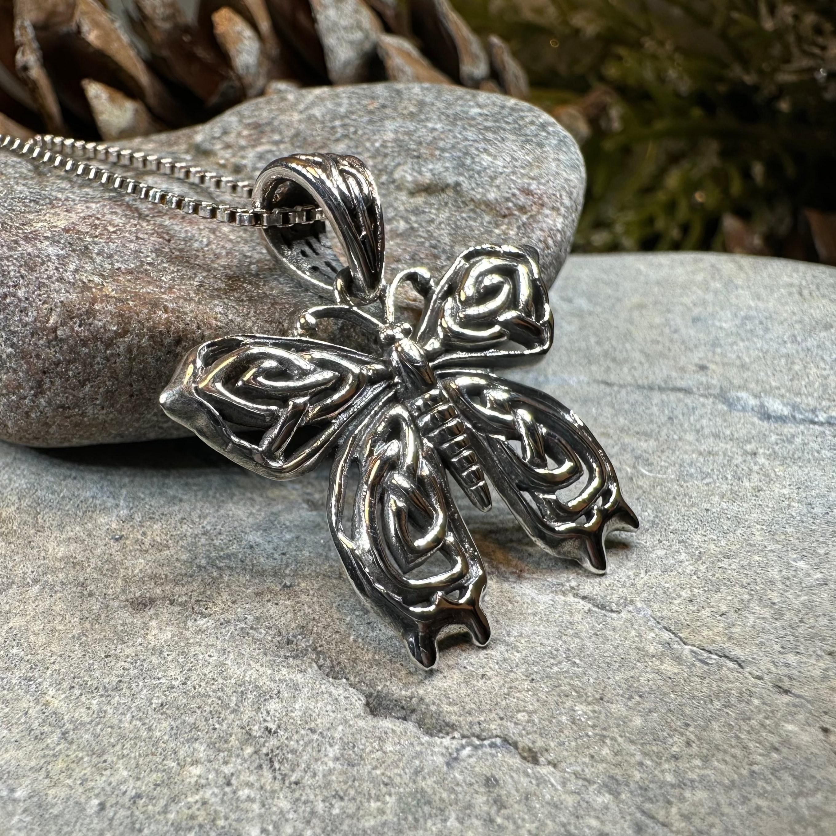 Azaria Celtic Butterfly Necklace