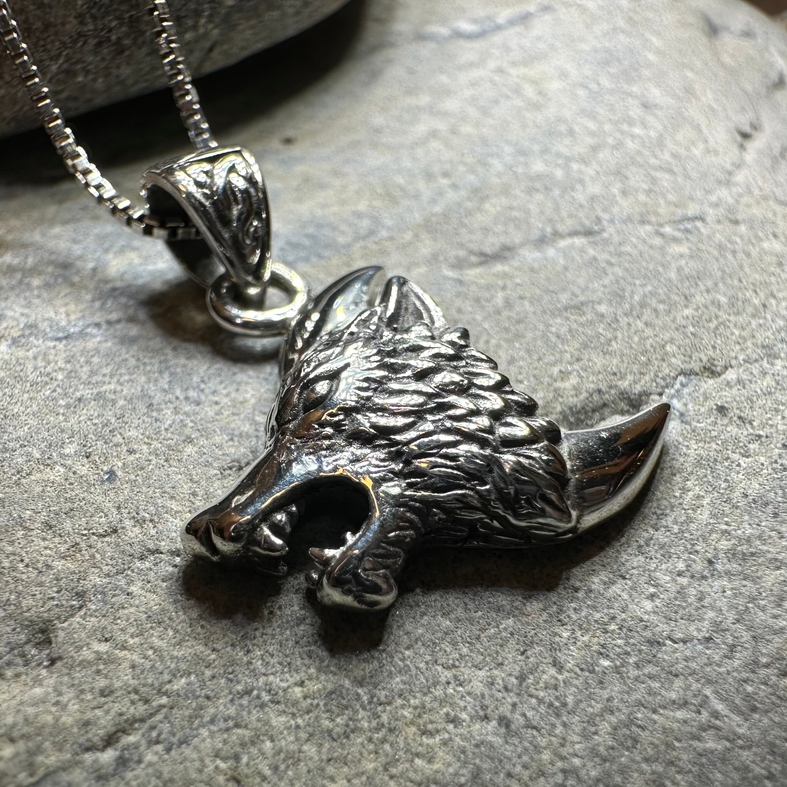 Wolf Moon Necklace