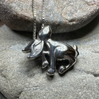 Willow Rabbit Necklace