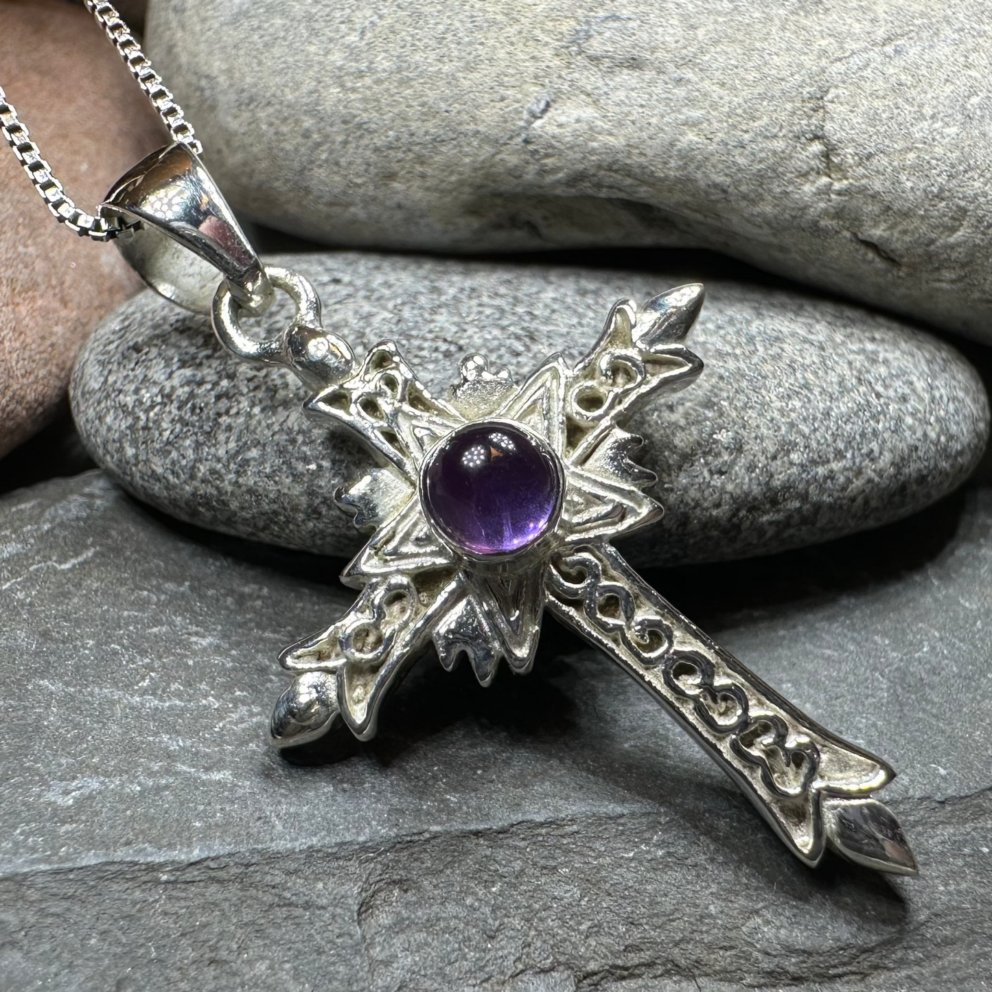 Dedication Celtic Cross Necklace