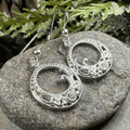 Zia Trinity Knot Earrings - 