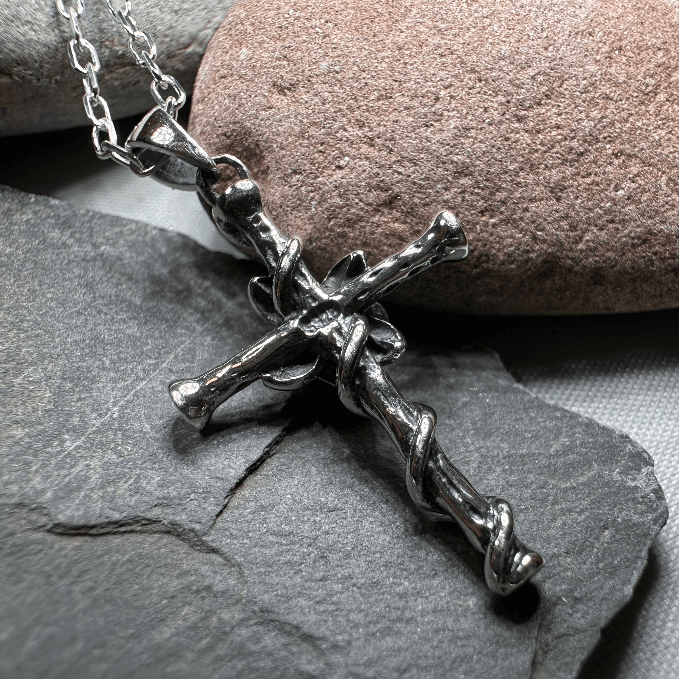 Spiritual Celtic Cross Necklace - 18