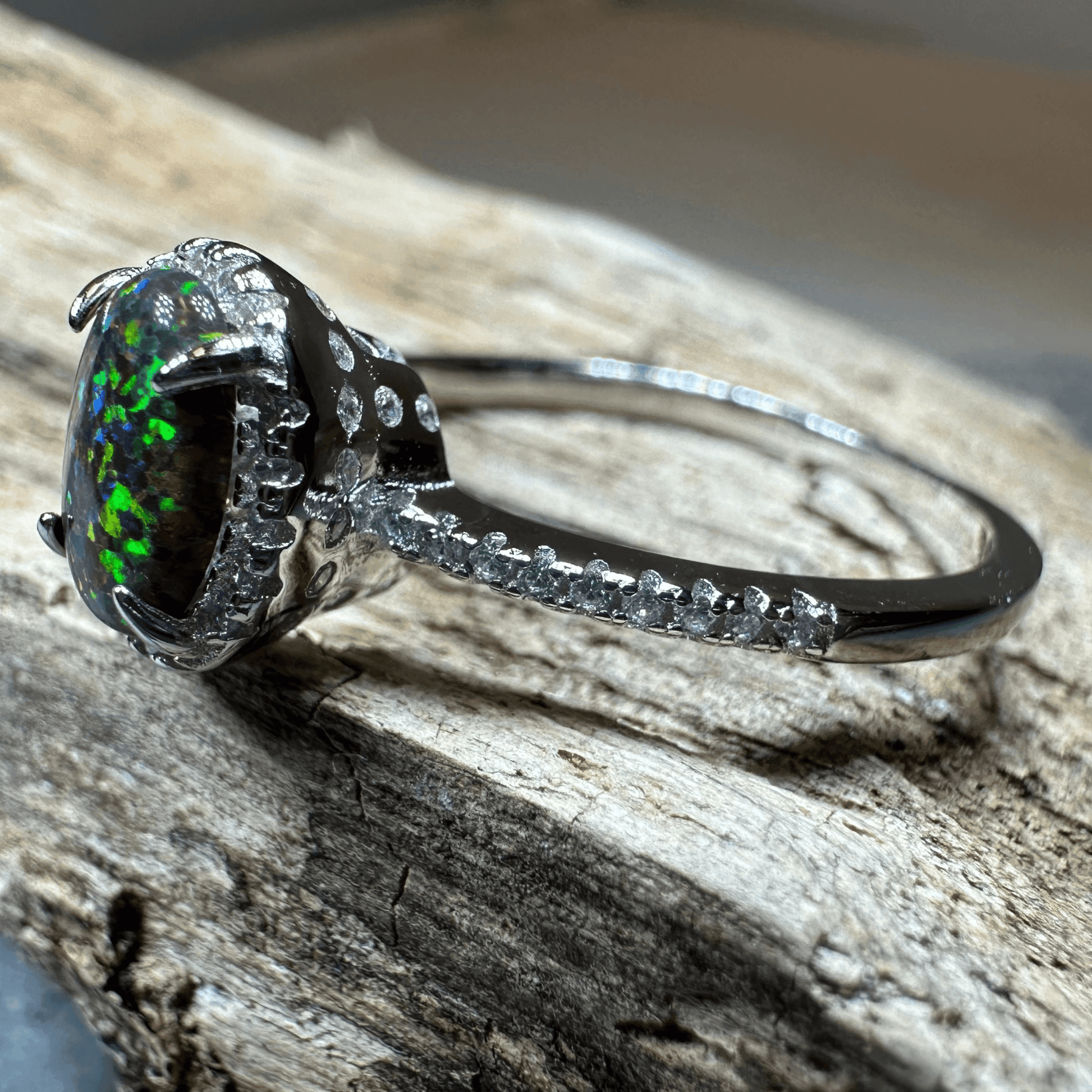 Tamara Opal Engagement Ring - 5