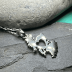 Scotland Map Necklace - 