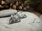 Linden Trinity Knot Post Earrings - 