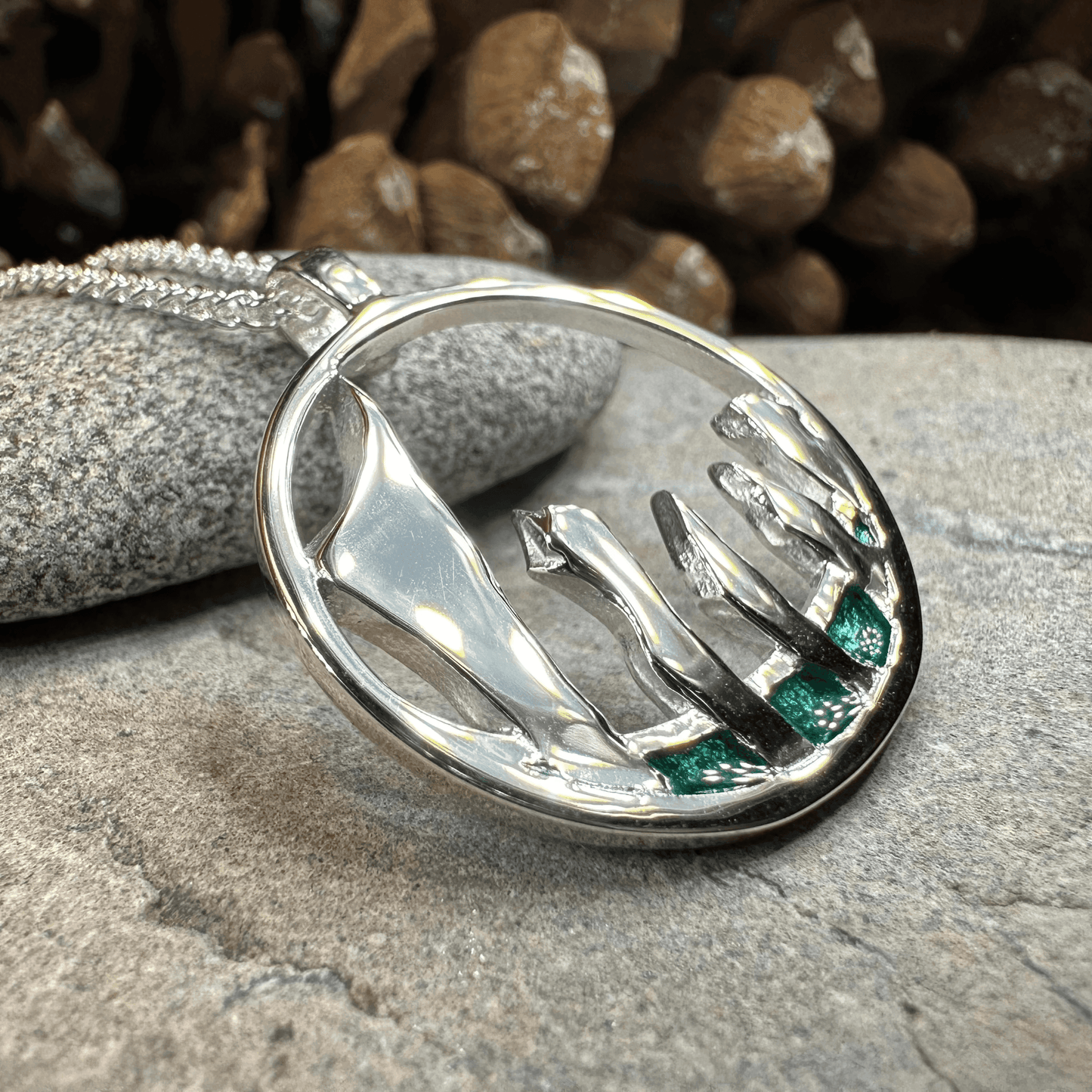 Ring of Brodgar Standing Stones Necklace - 18