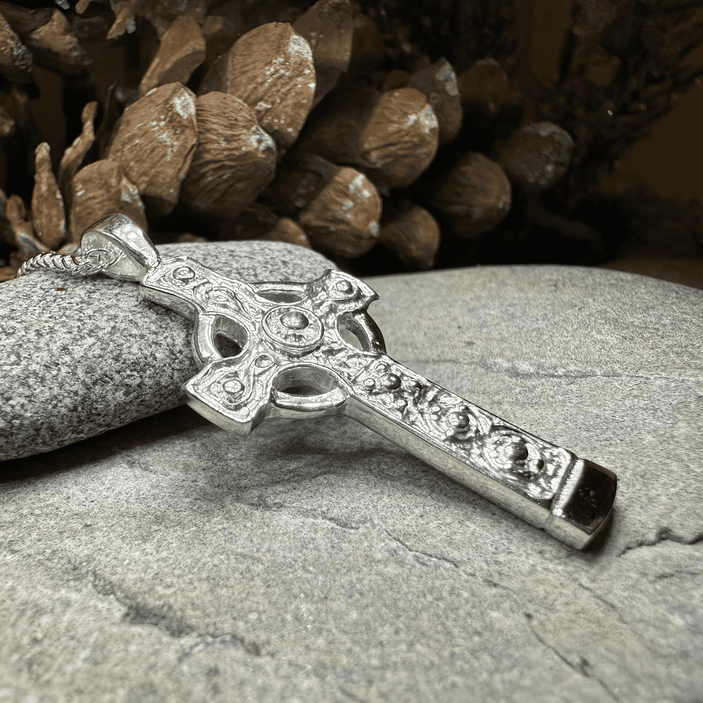 Kildalton Scottish Celtic Cross Necklace - 18
