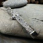 Saint Martin's Celtic Cross Necklace