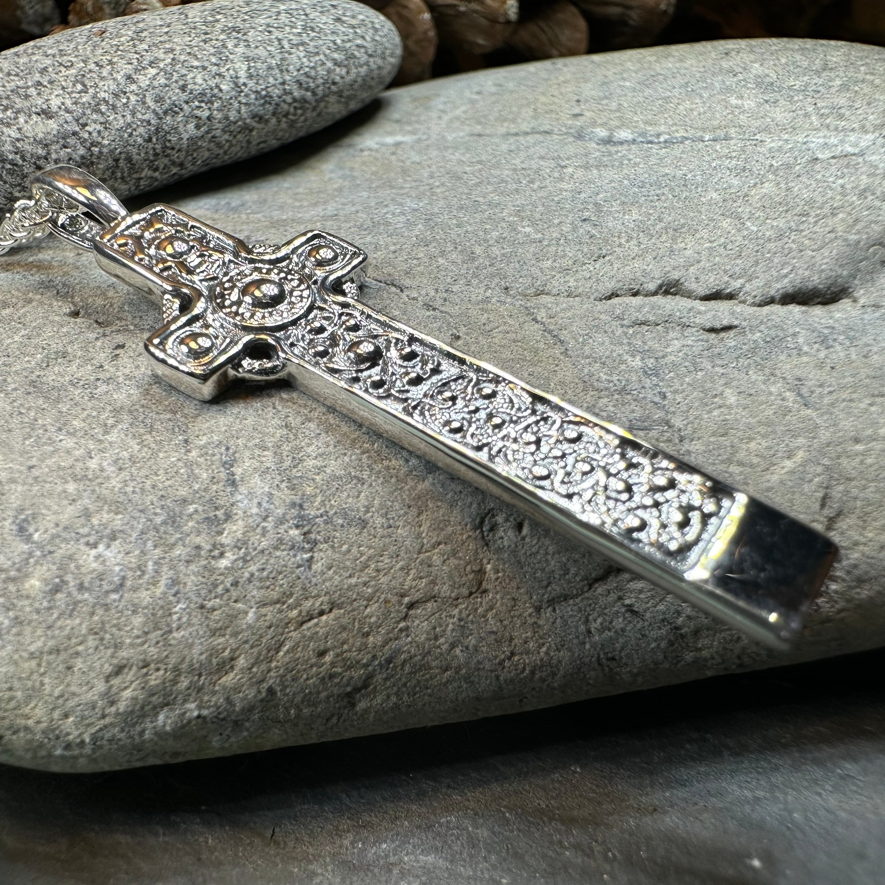 Saint Martin's Celtic Cross Necklace