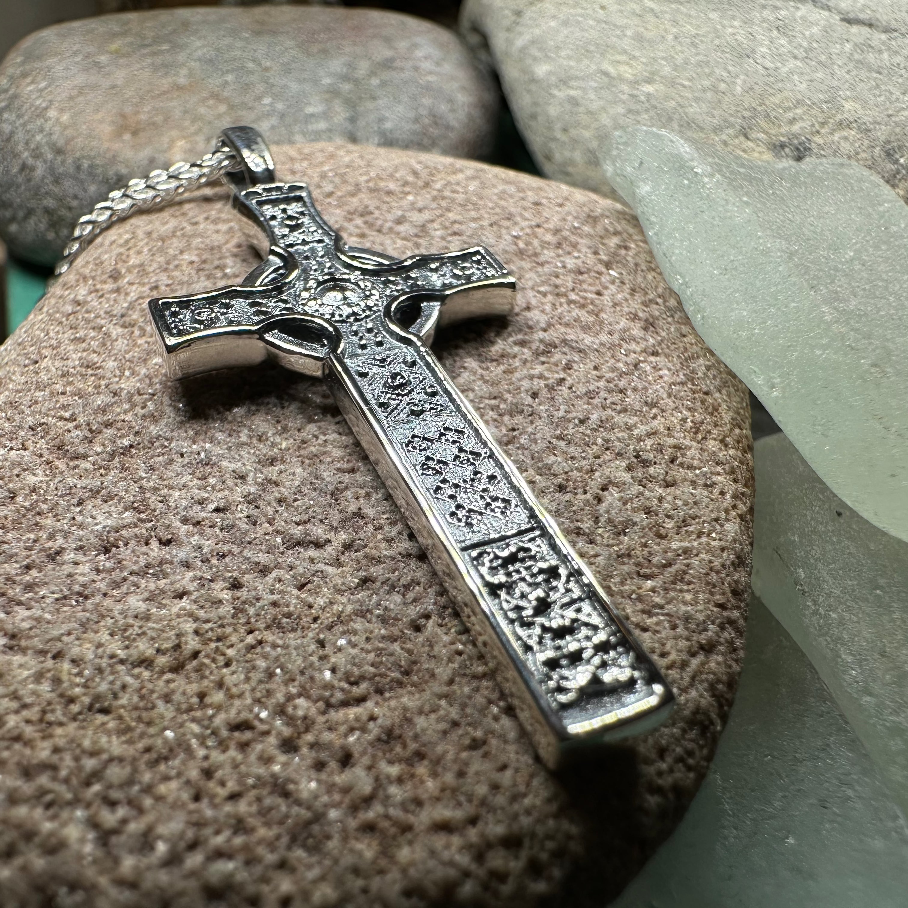 Saint John's Celtic Cross Necklace