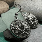 Ariadne Trinity Knot Earrings - 